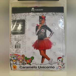⚡️Caramelo Unicorno tokidoki Japanese Girl Halloween Child Costume (Medium 8-10)